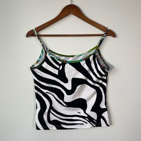 Joseph Ribkoff Spaghetti Strap Tank Top Sz 8 - Picture 2 of 6